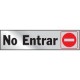 Senal Aluminio No Entrar