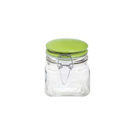 Frasco c/tapa 460 ml cerámica