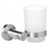 Porta vaso rodas acero inoxidable