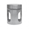 Contenedor vidrio tapa acero inoxidable chico
