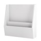 porta recibos blanco