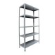 Estante metal mega con tornillos 40 gris 200x100x40