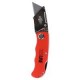 Cuchillo plegable azul