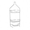 Organizador regadera 3 niveles aluminio Gris Mate