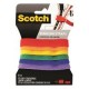 Sujetadores para cables multicolor 8' 6 pack