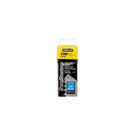 Grapas corona angosta 1/2 pulg 1000 pz