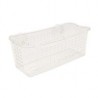 Cesta Plastica Rectangular con Succión