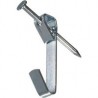 Colgadores de cuadros de zinc 50 lbs 3 piezas