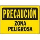 Senal Precaucion Zona Peligrosa