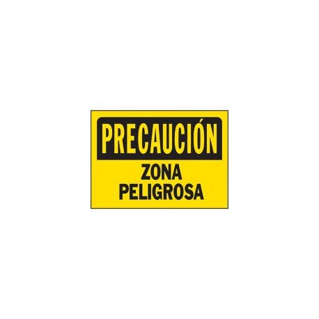 Senal Precaucion Zona Peligrosa