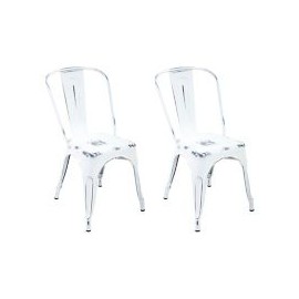 Set 2 Silla Tolix Blanca