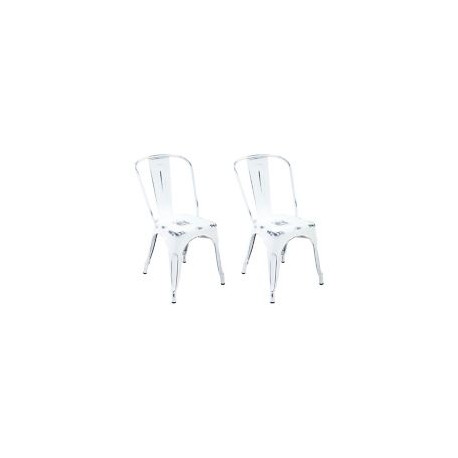 Set 2 Silla Tolix Blanca