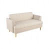Sofa 2 cuerpos beige
