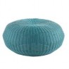 Pouf verde petróleo 60 cm