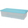Caja bajo cama supreme 48 lts con tapa azul