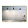 Pizarra magnetica pared beige