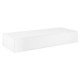 Repisa con cajon blanco