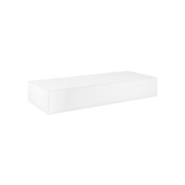 Repisa con cajon blanco