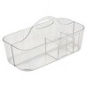 Organizador de baño con divisiones