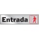 Senal Aluminio Entrada