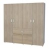 Armario Bonn 4 Puertas 1 Cajón