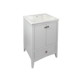 Mueble  Olympia con lavadero blanco