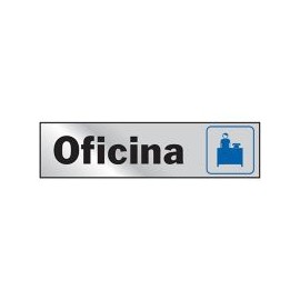 Senal Aluminio Oficina