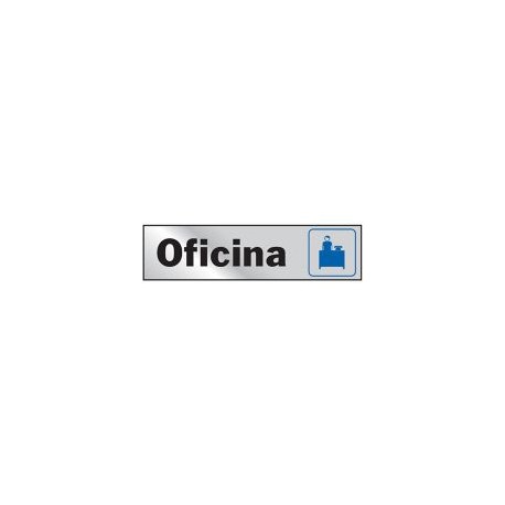 Senal Aluminio Oficina