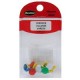 Chinche colores varios 20 pz