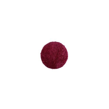 Pie de cama shaggy circular fucsia 60 cm