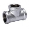 Tee hm galvanizada roscado de 1/2