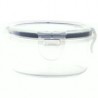 Contenedor redondo de clip 220 ml plástico