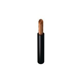 Cable cobre THW AWG 8  1m negro