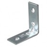 Escuadra de unión galvanizada 1 1/2" x 1 1/2"
