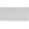 Lámina de policarbonato Alveolar Sunlite cristal 6 mm 1.22 x 3.05 cm