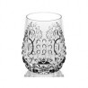 Juego 2 vaso baroque transparente