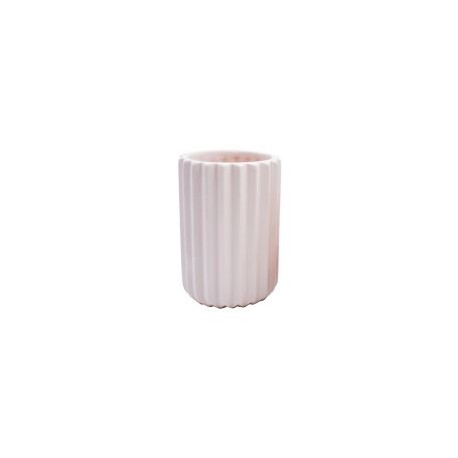 Vaso Para Baño Midcentury Rosa