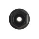 Arandela hexagon negro 8 un
