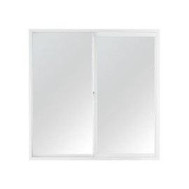 Ventana aluminio blanco 60 x 60 cm