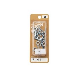 Argollas de tornillo de zinc 21210 pz