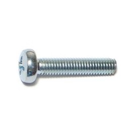 Tornillos sin fin de zinc cabeza 6mm-1.0 x 30mm 4 pzs.