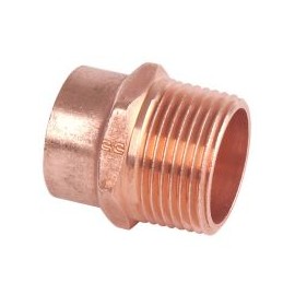 Conector rosca exterior 3/8 cobre