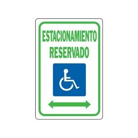 Senal Estacionamiento Reservado