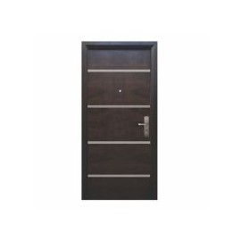 Puerta seguridad Firenze nogal izquierda 96 x 213 cm