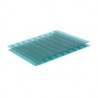 Lámina de policarbonato Alveolar Sunlite verde 6 mm 1.22 x 3.05 cm