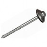Tornillo techo c/golilla 3 1/2'' x 12mm 50 unidades