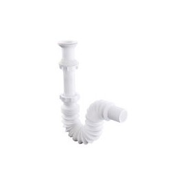 Cespol flexible para lavabo