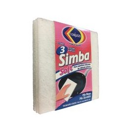 Set fibra Simba Soft 3 piezas