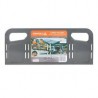 Velcro stayhold sujetador clásico color gris, 1 pieza, organizador de cajuela.