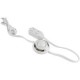 Extension con apagador de pie  90cm  2x18AWG 3 contactos